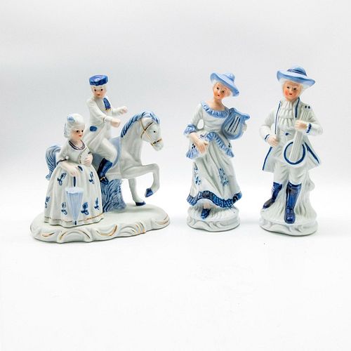 3PC GROUPING OF VINTAGE WHITE &