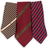 (3PC) GUCCI SILK NECKTIE GROUP
