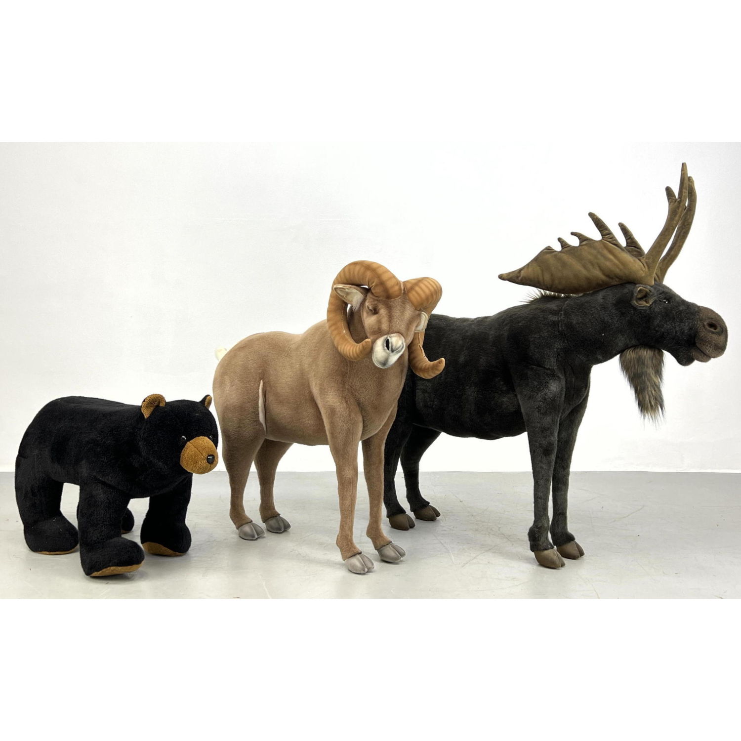 3pc HANSA Plush Animal