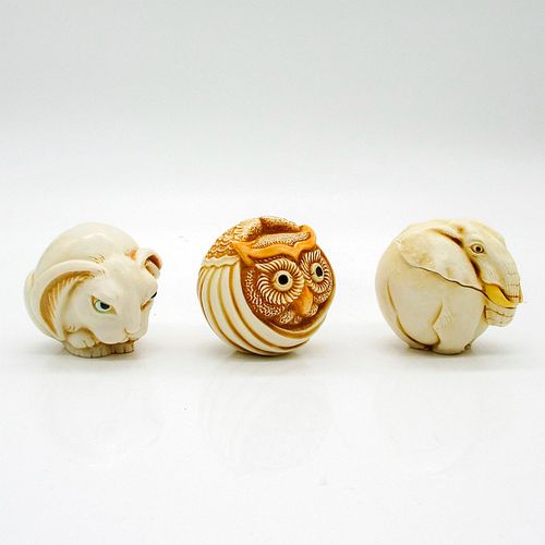 3PC HARMONY KINGDOM ROLY POLY