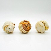 3PC HARMONY KINGDOM ROLY POLY