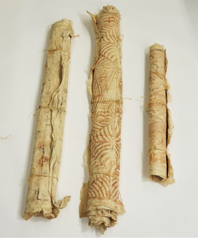 3PC HAWAIIAN TAPA CLOTHS