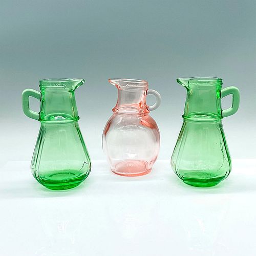 3PC HAZEL-ATLAS GLASS COMPANY SYRUP