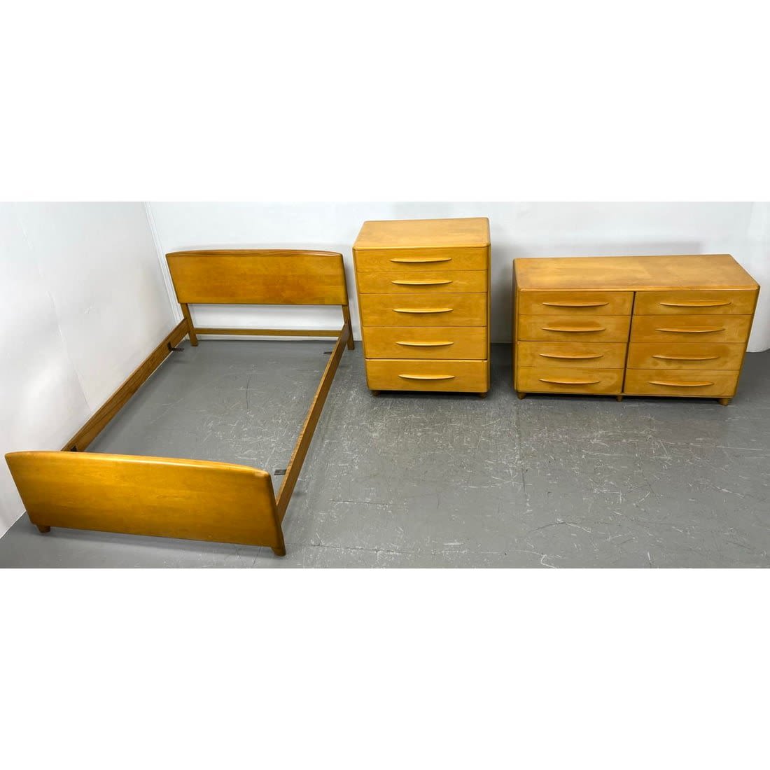 3pc HEYWOOD WAKEFIELD Blond Mid