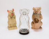 3PC HUBLEY AND EUROPEAN PIGGY