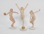 3PC HUTSCHENREUTHER PORCELAIN