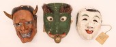 3pc Japanese Lacquered Noh Sma