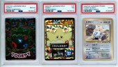 3PC JAPANESE POKEMON MEIJI TOG