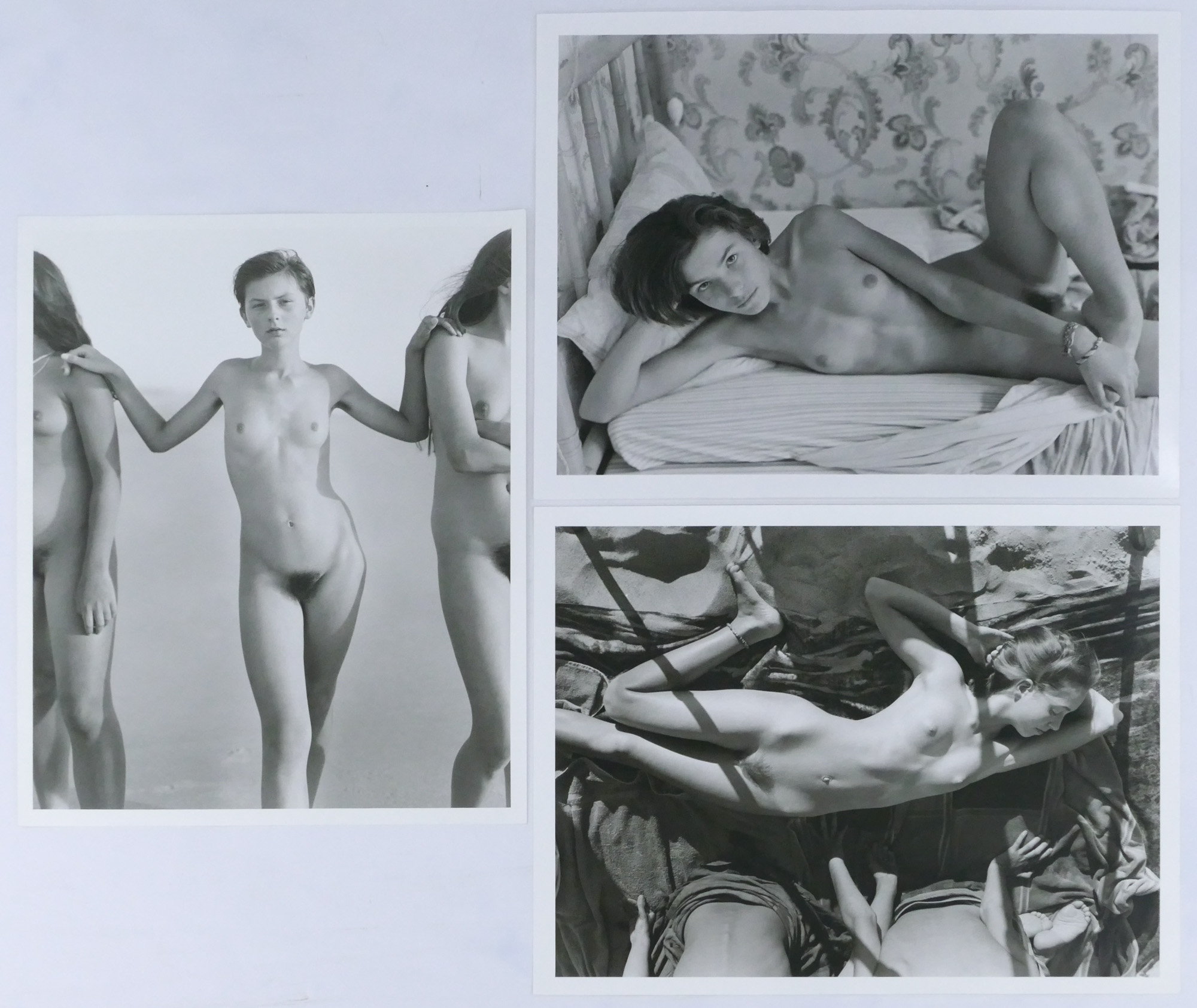 3pc Jock Sturges (b.1947 French)