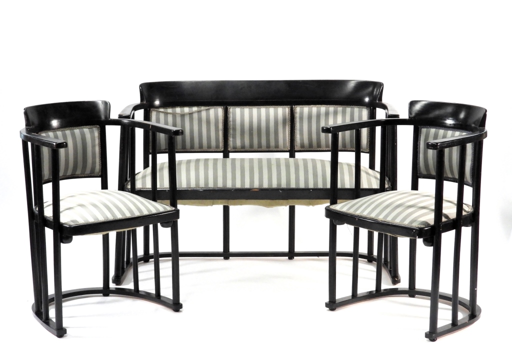 3PC JOSEF HOFFMAN FLEDERMAUS PARLOR