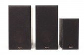 3PC KLIPSCH BLACK VINYL BOOKSH