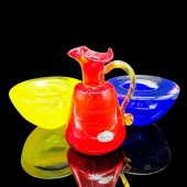 3PC KOSTA BODA VOTIVES AND RAI