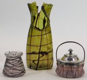 3PC KRALIK BOHEMIAN CZECH ART