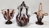 3PC KRALIK LENORA BOHEMIAN ART