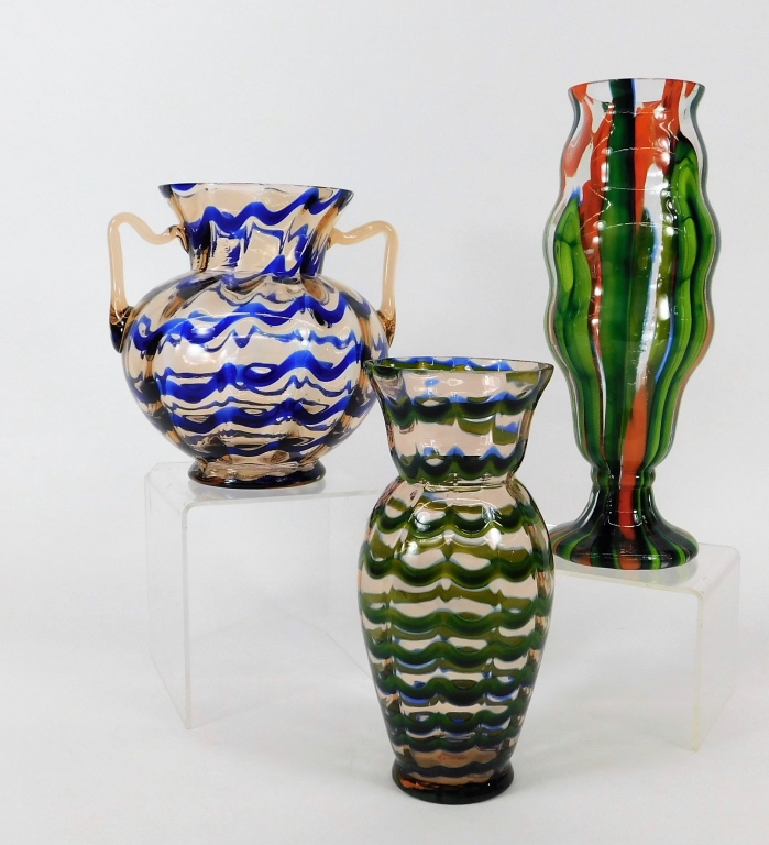 3PC KRALIK WAVE PATTERNED