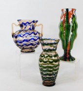 3PC KRALIK WAVE PATTERNED BOHE