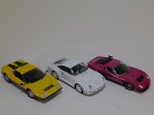 3PC KYOSHO EXOTO LAMBORGHINI P