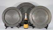 3PC LARGE C.1830 ENGLISH PEWTE