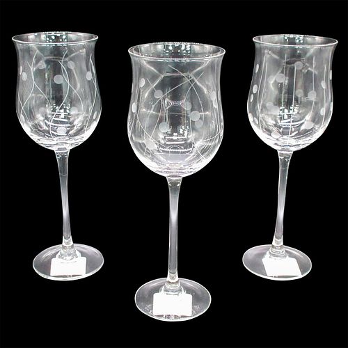 3PC LENOX ASSORTED GRAPHICS CRYSTAL