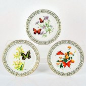 3PC LENOX PORCELAIN PLATES, BU