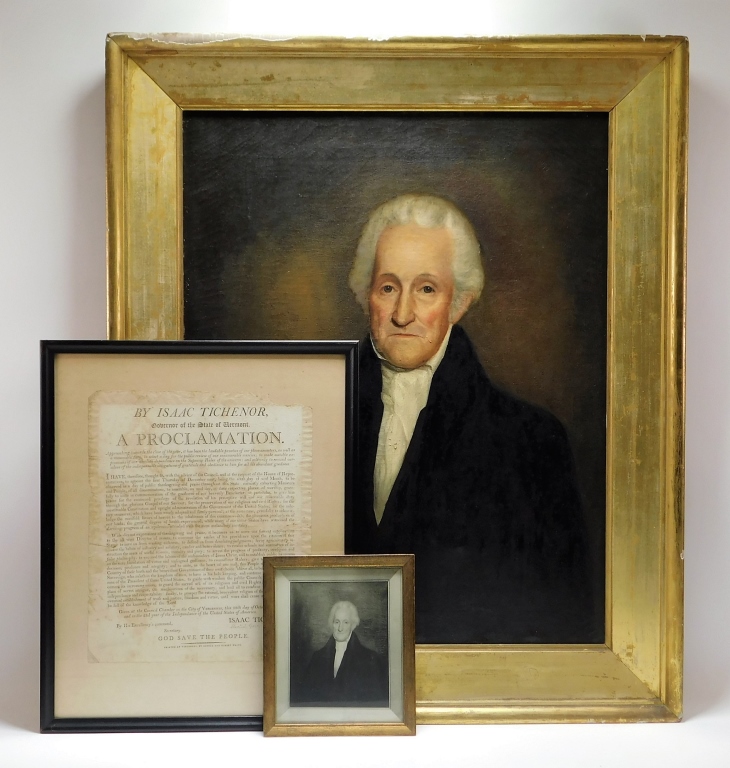3PC LG ISAAC TICHNER PORTRAIT