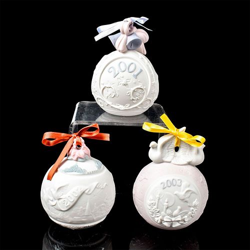 3PC LLADRO FIGURINES, CHRISTMAS