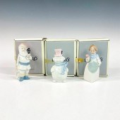 3PC LLADRO ORNAMENTS, MRS CLAU