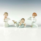3PC LLADRO PORCELAIN FIGURINES