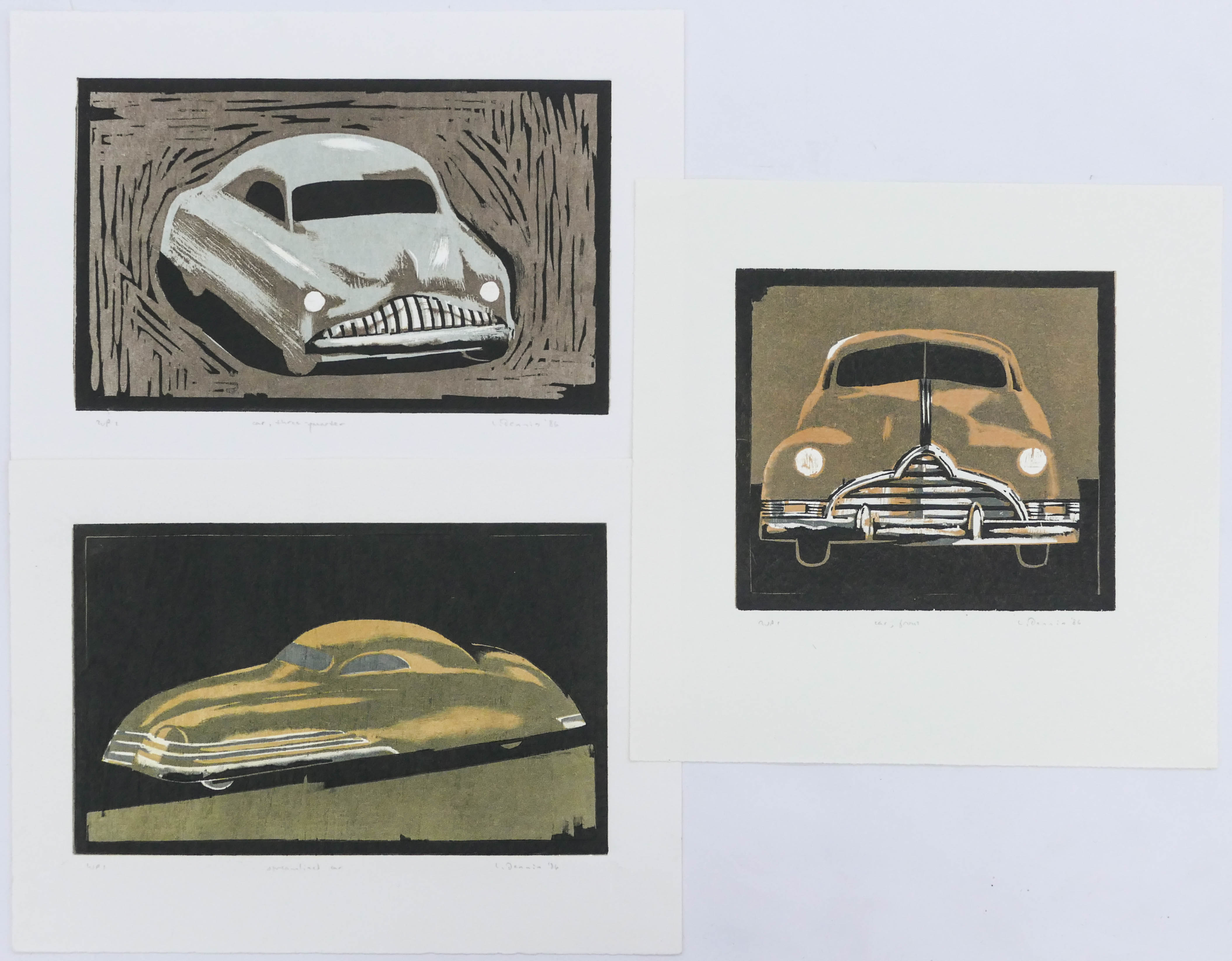 3pc Lockwood Dennis (1937-2012