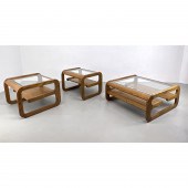 3pc LOU HODGES Table Set. Rare