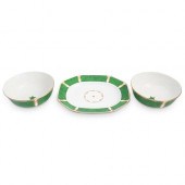 (3PC) LYNN CHASE PORCELAIN SET