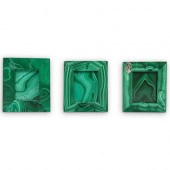 (3PC) MALACHITE PHOTO FRAMESDE