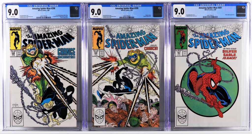 3PC MARVEL COMICS AMAZING