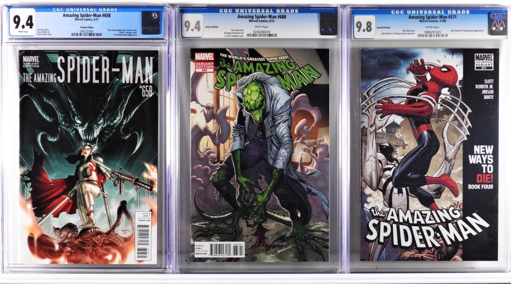 3PC MARVEL COMICS AMAZING
