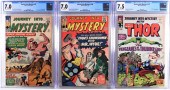 3PC MARVEL COMICS JOURNEY INTO