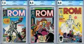 3PC MARVEL COMICS ROM #1 #15 #