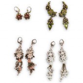 (3PC) MICHAL NEGRIN EARRING CO