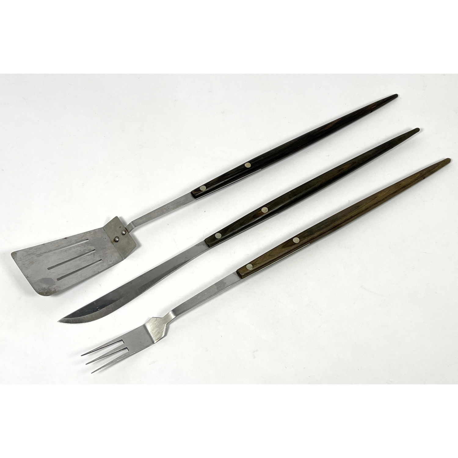 3pc Mid Century sculptural grill