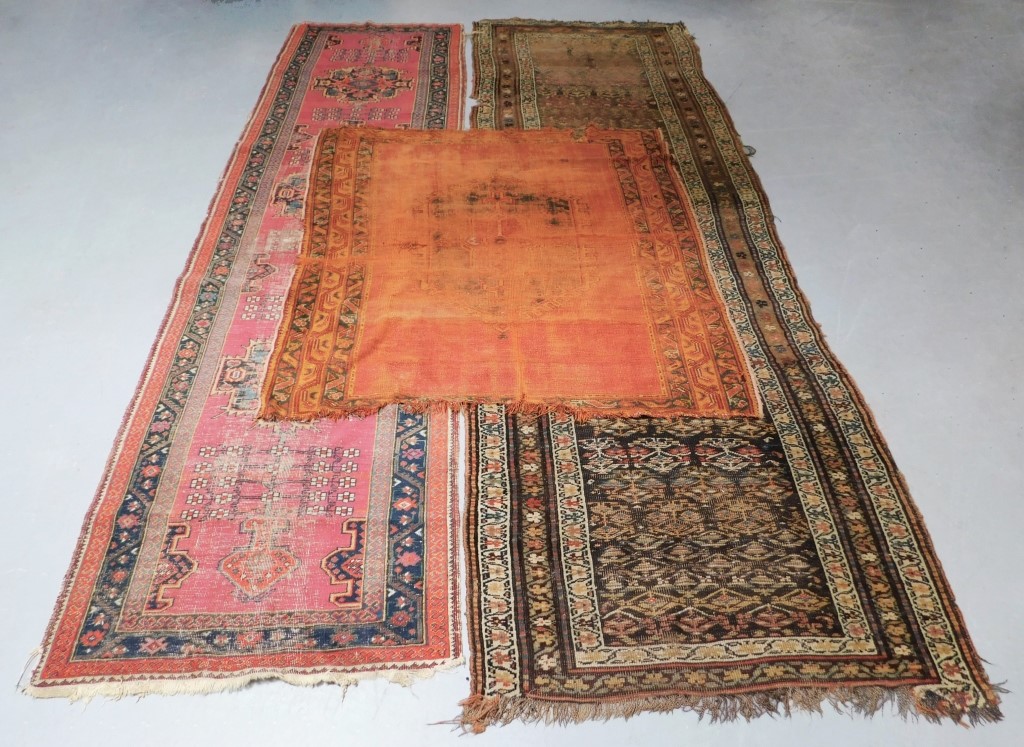 3PC MIDDLE EASTERN GEOMETRIC RUGS