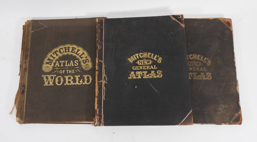3PC MITCHELL'S GENERAL & WORLD