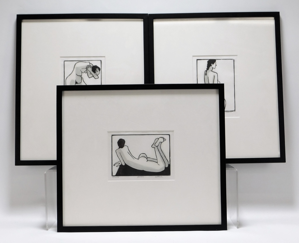3PC MODERN NUDE FIGURE
