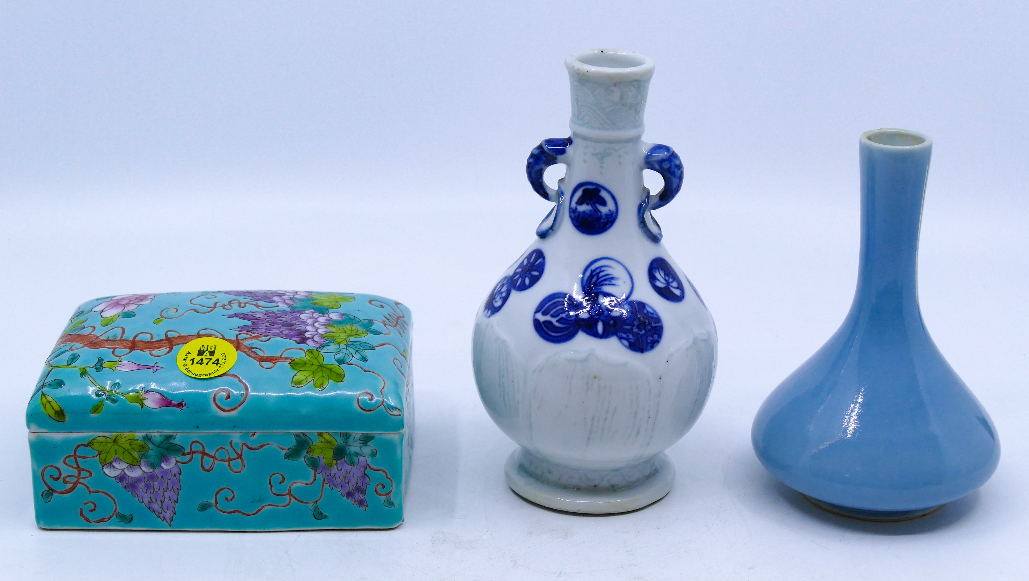 3pc Old Chinese Porcelain