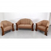 3pc Parlor Set. Pr chairs and
