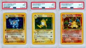 3PC POKEMON BASE UNL. CHARIZAR