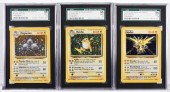 3PC POKEMON BASE UNL MAGNETON