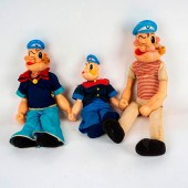 3PC POPEYE THE SAILOR MAN DOLL