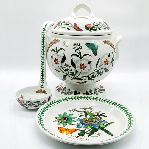 3PC PORTMEIRION BOTANIC GARDEN SOUP