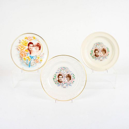 3PC PRINCE CHARLES AND LADY DIANA