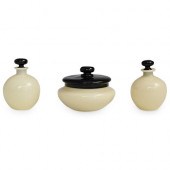 (3PC) PUFF BOX WITH IVORY COLO