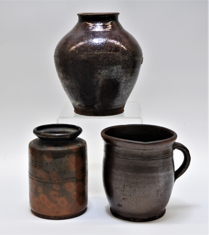 3PC REDWARE JUGS United States,Late
